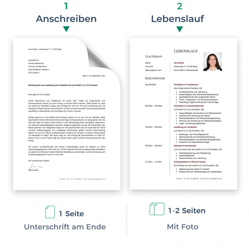 Bewerbung Minijob: Muster und Tipps fürs Anschreiben