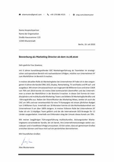 Featured image of post Anschreiben Firmenvorstellung Muster Pdf